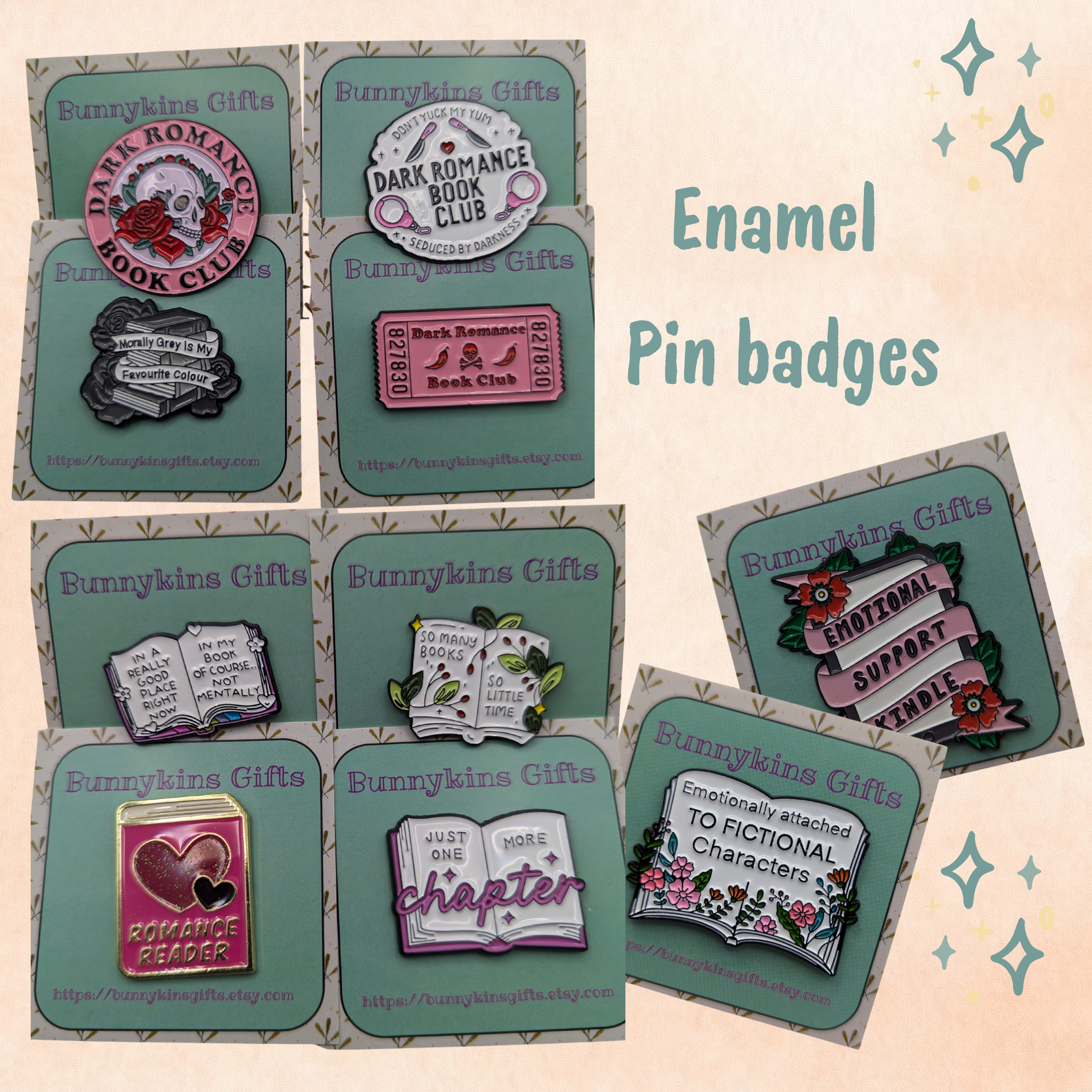 Pin Badges - 3 for £12