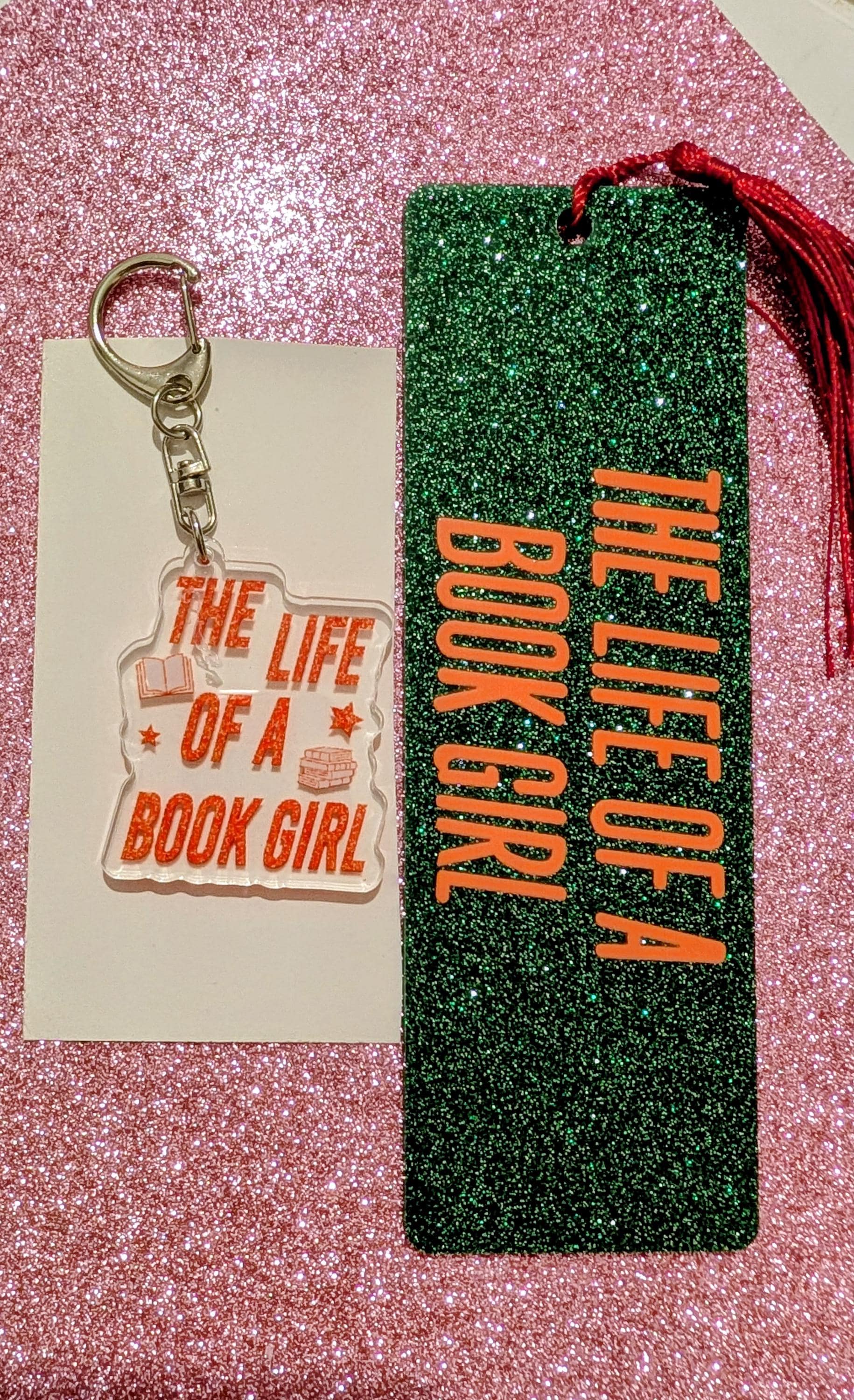 Book Girl Bookmark & Keyring Set - Life of a Bookgirl