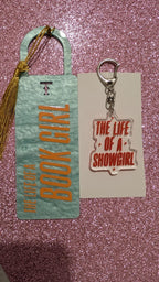 Book Girl Bookmark & Keyring Set - Life of a Bookgirl