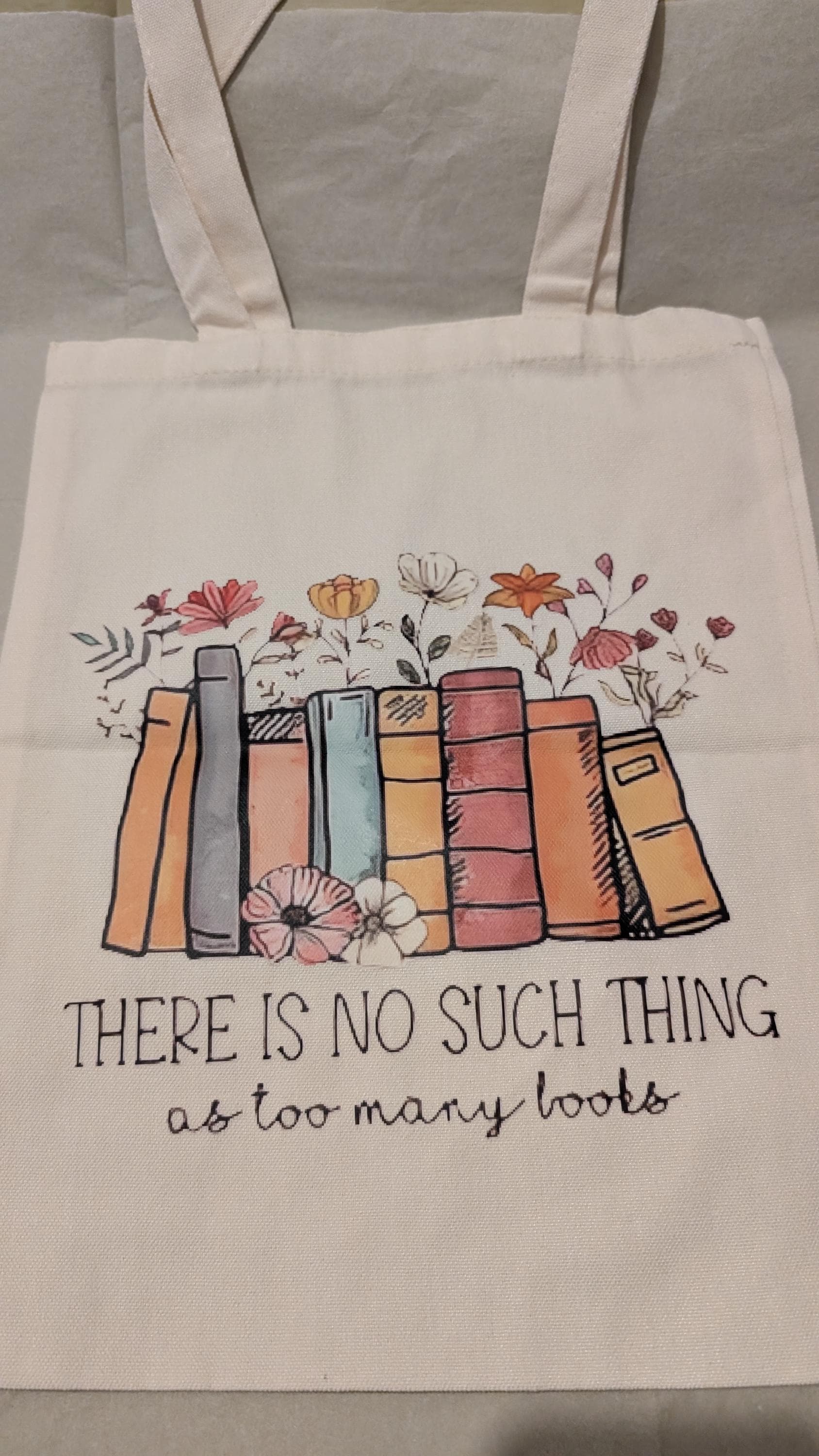 Book Lover Tote Bag and Make Up Bag Set