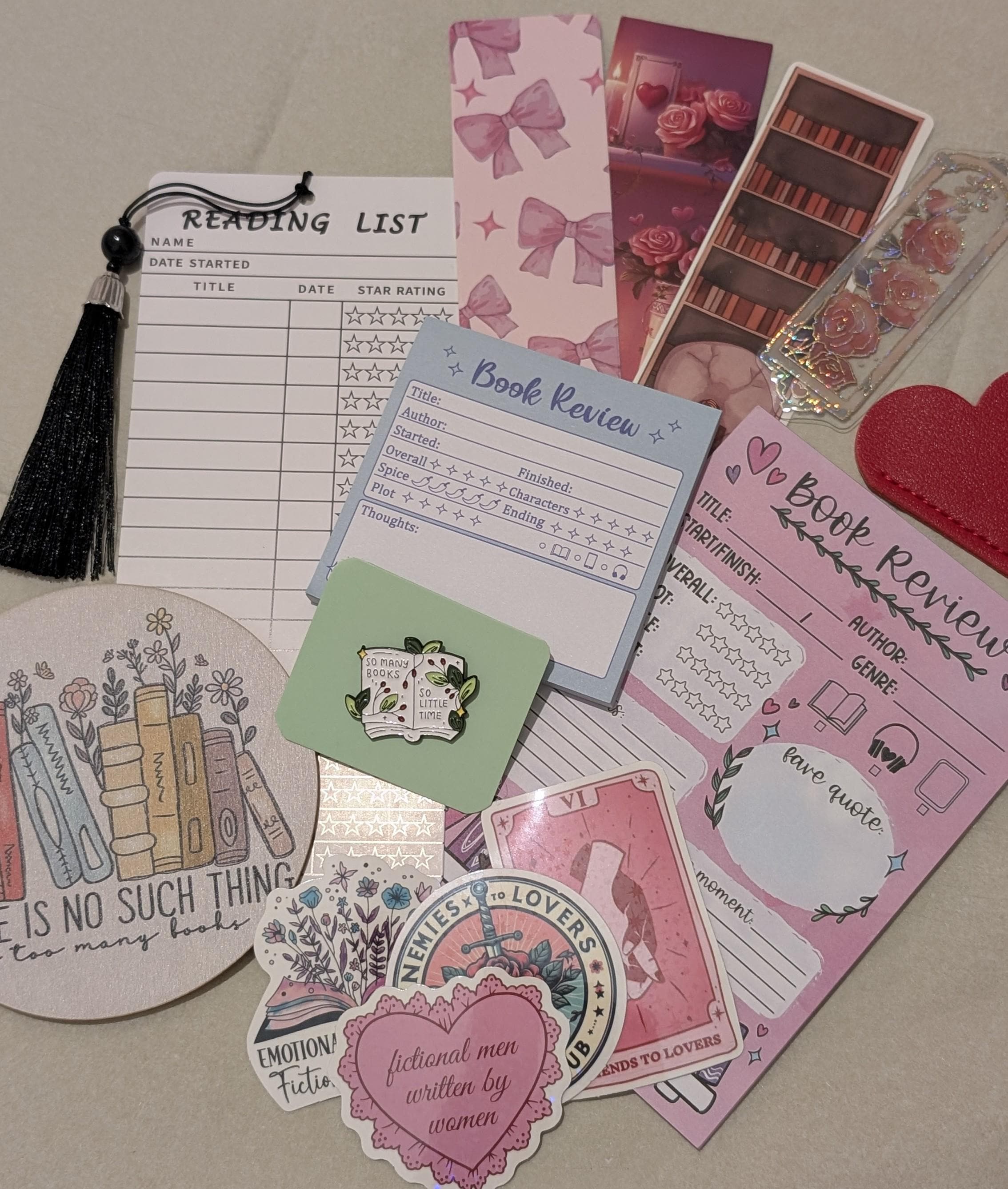 Book Review Notepad Bundle