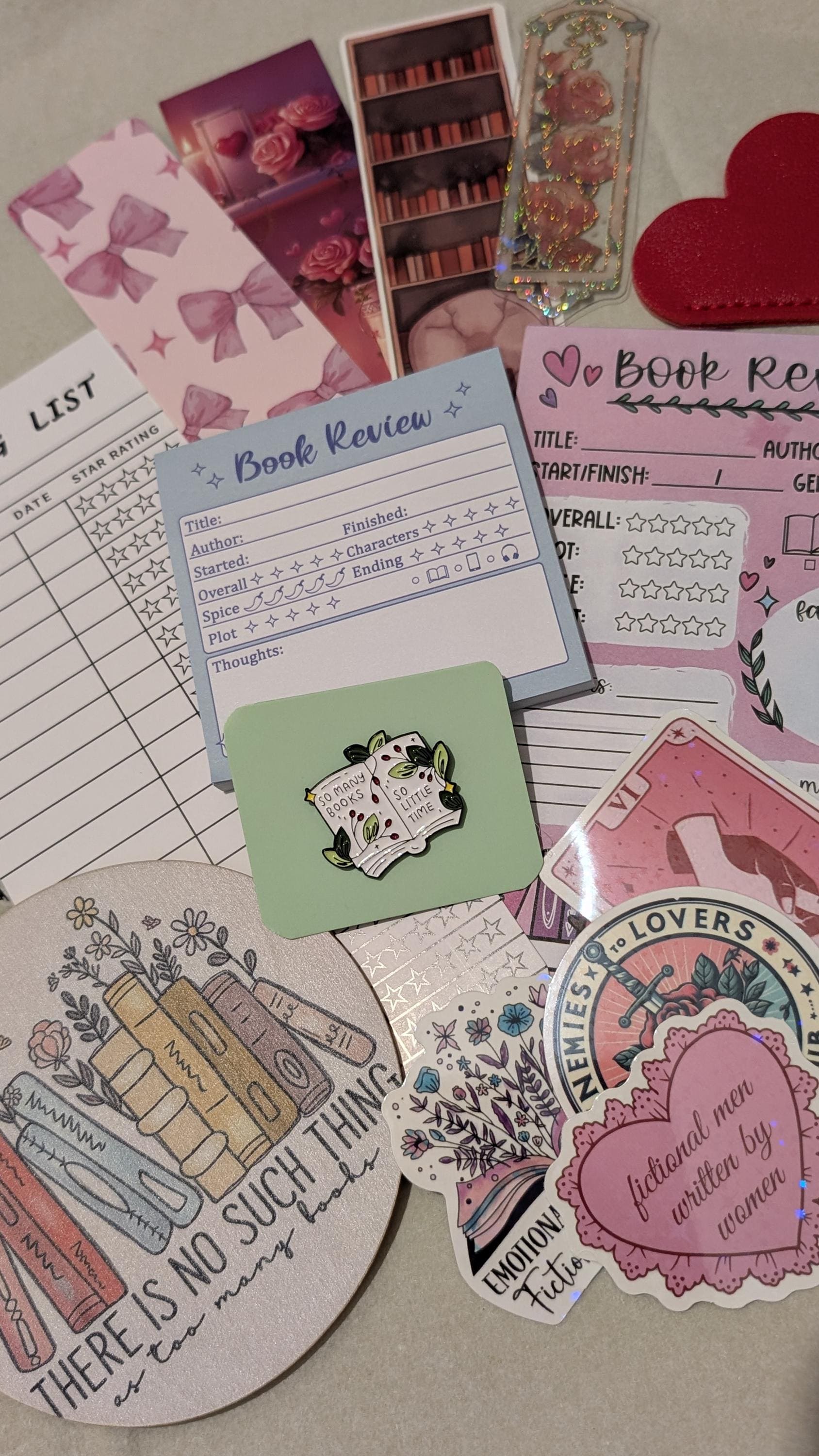 Book Review Notepad Bundle