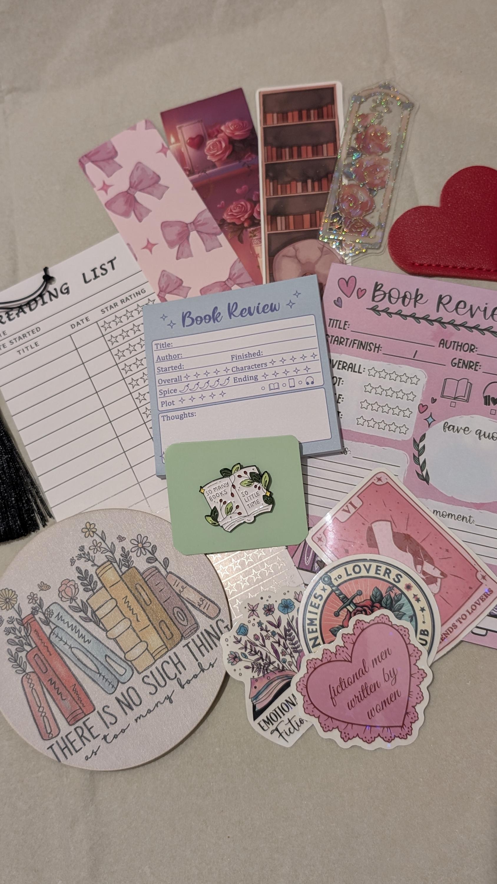 Book Review Notepad Bundle