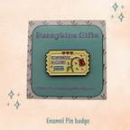 Emotional Damage Book Club Enamel Pin Badge