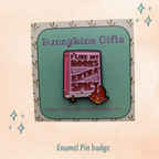 Extra Spicy Book Enamel Pin Badge