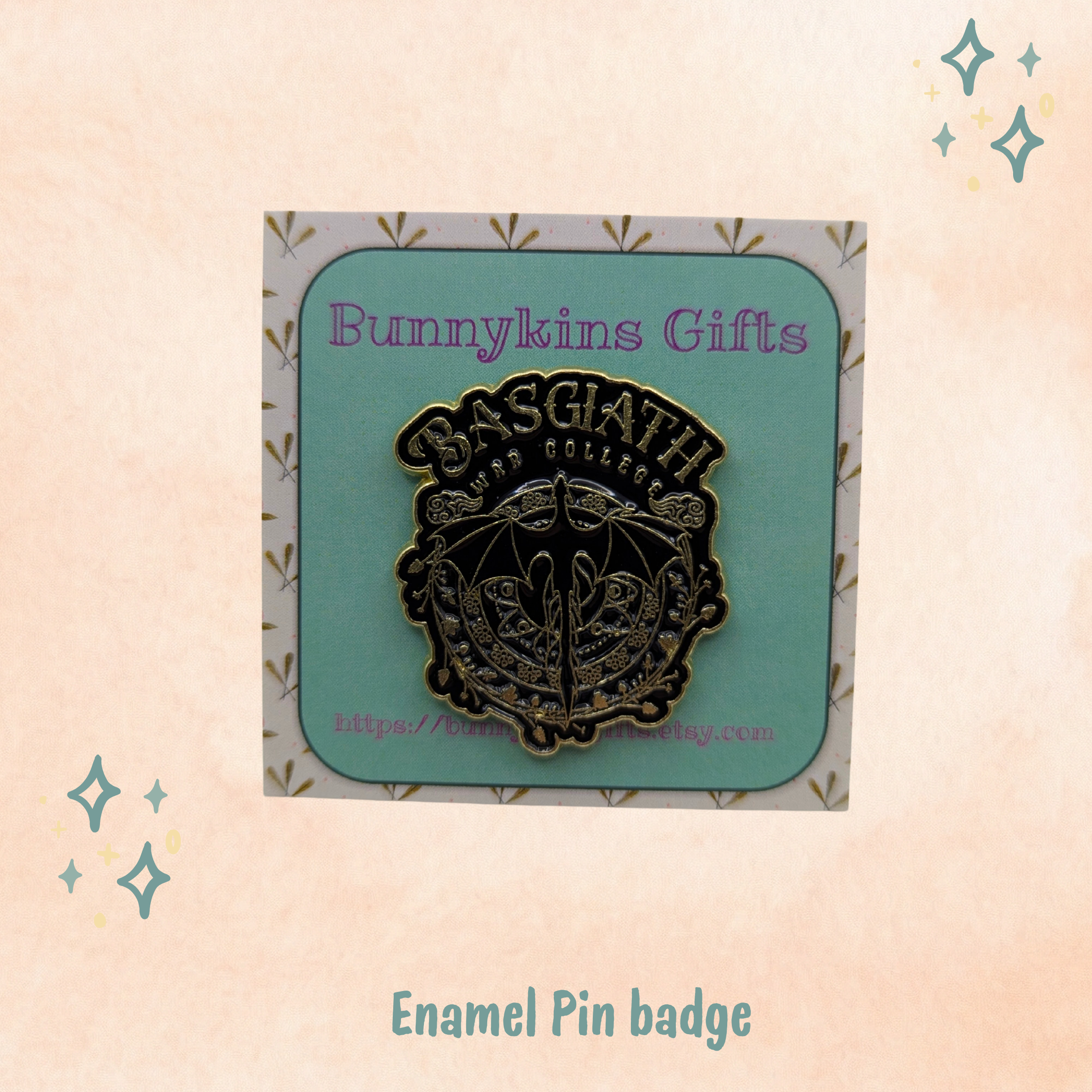 Basgiath College Enamel Pin Badge