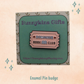 Romance Book Club Enamel Pin Badge