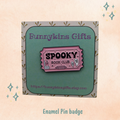 Spooky Book Club Enamel Pin Badge