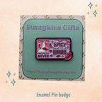 Spicy Book Club Enamel Pin Badge