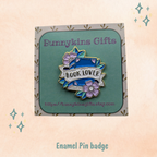 Book Lover Enamel Pin Badge