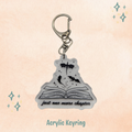 Just One More Chapter Dragon Keychain