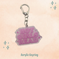 Hot Girls Read Keychain