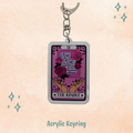 The Kindle Tarot Card Keychain