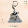 Fly or Die Dragon Keychain