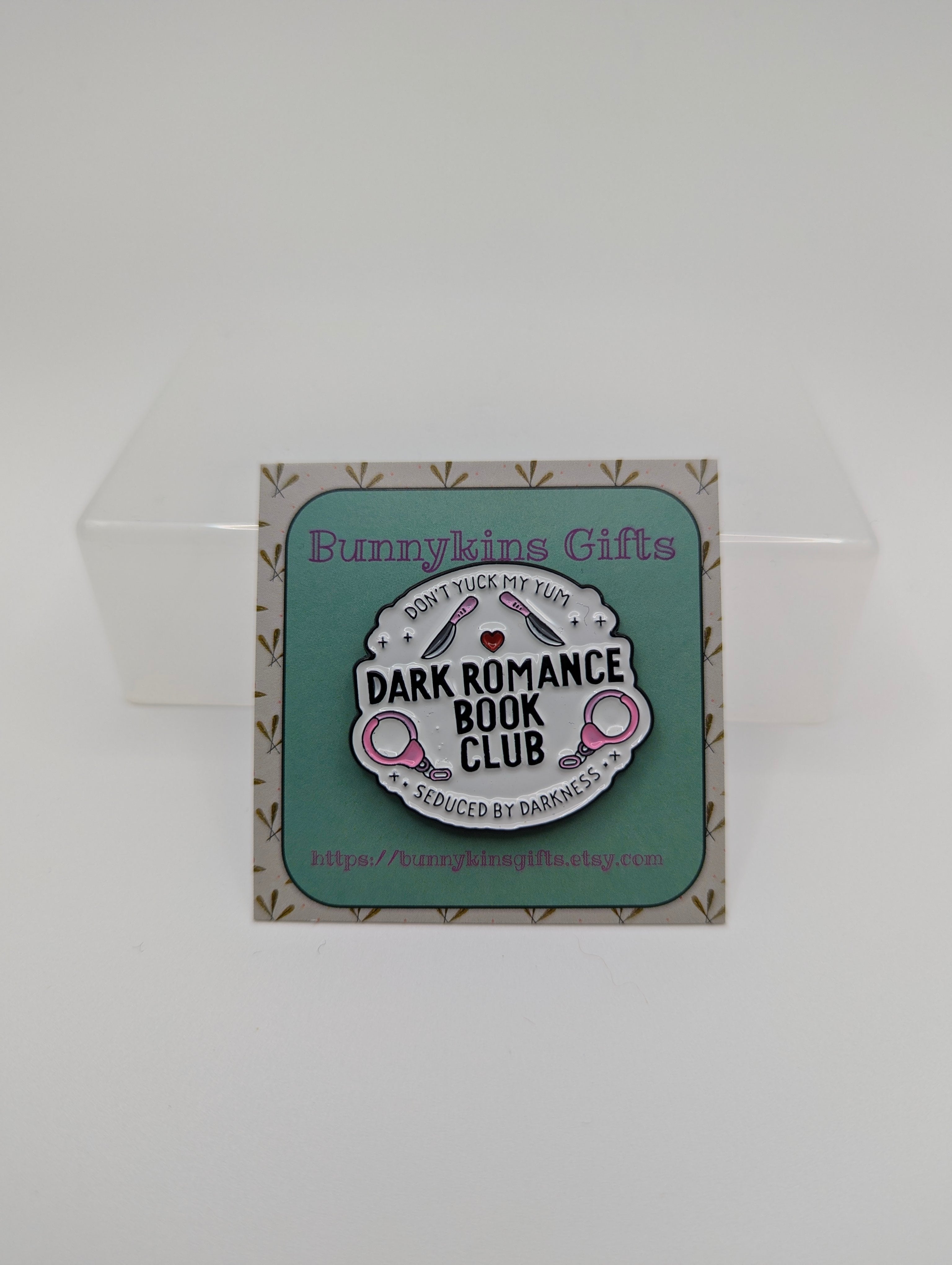 Dark Romance Enamel Pin Badge