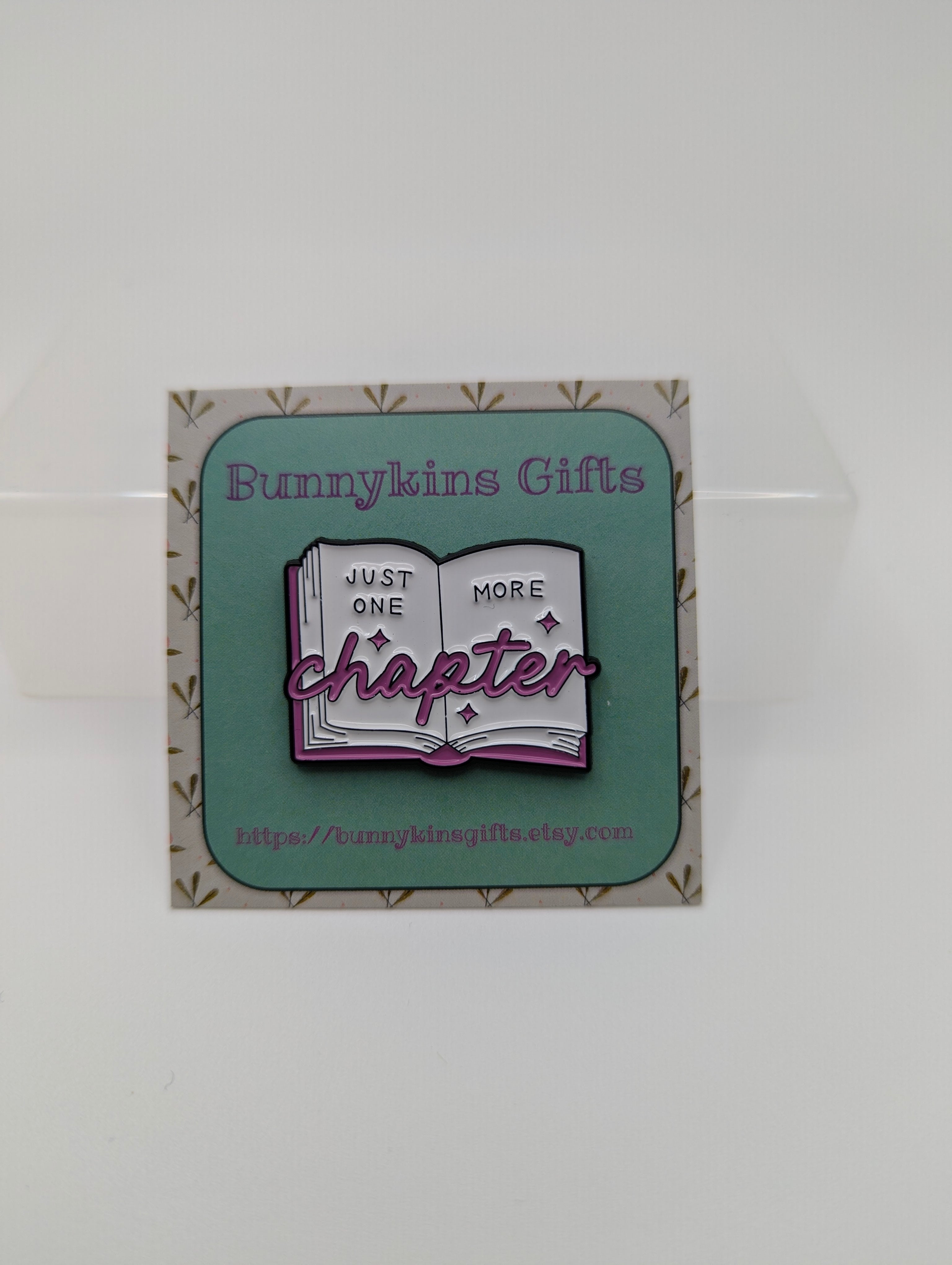 One More Chapter Enamel Pin Badge