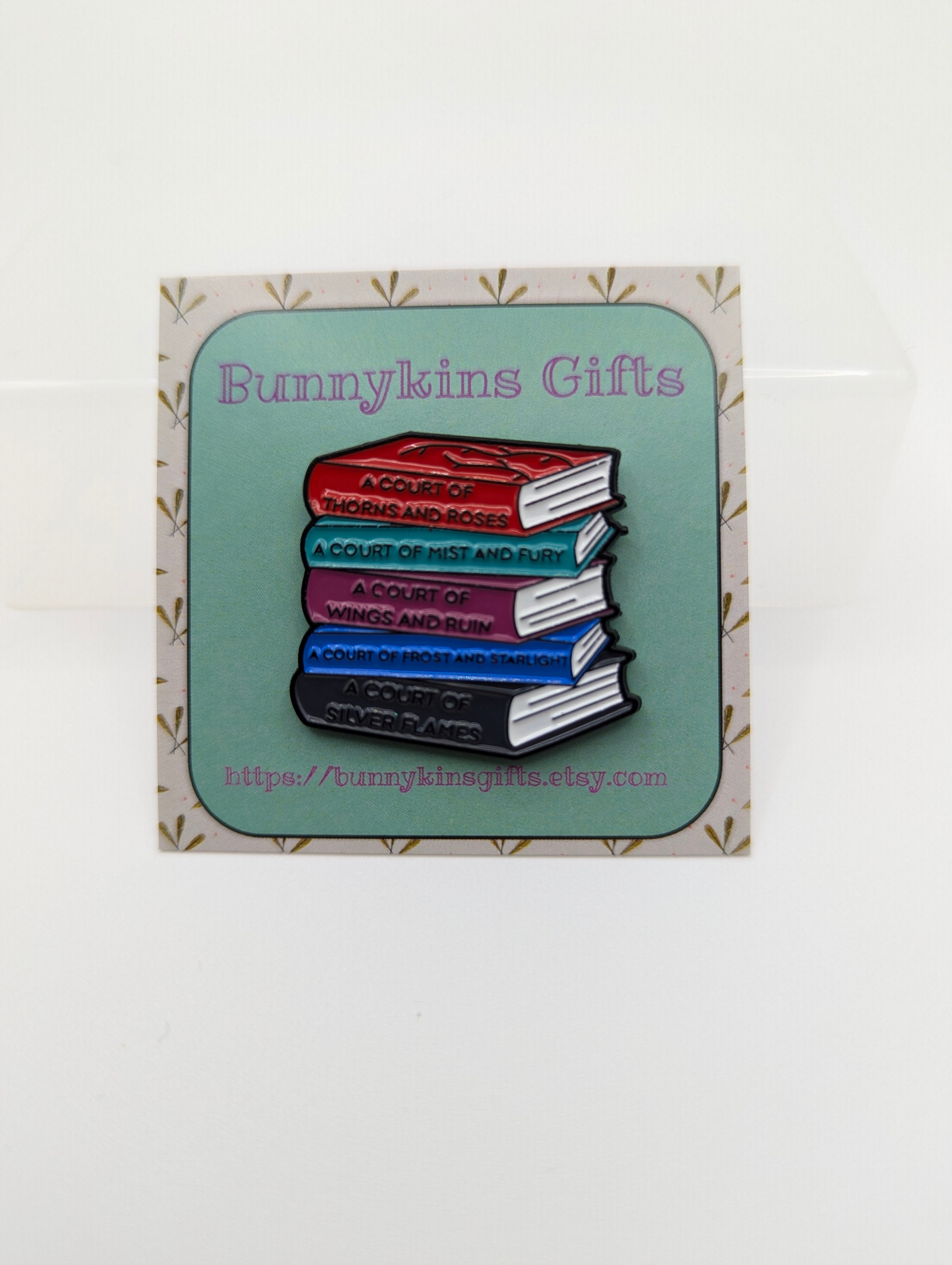 ACOTAR Books Enamel Pin Badge