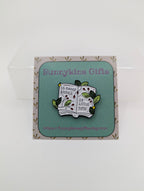 So Many Books Enamel Pin Badge