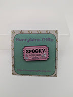 Spooky Book Club Enamel Pin Badge