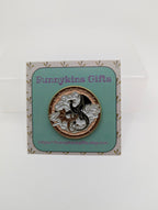 Dragons in the Sky Enamel Pin Badge