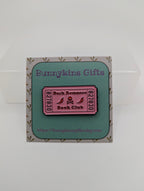 Dark Romance Ticket Enamel Pin Badge