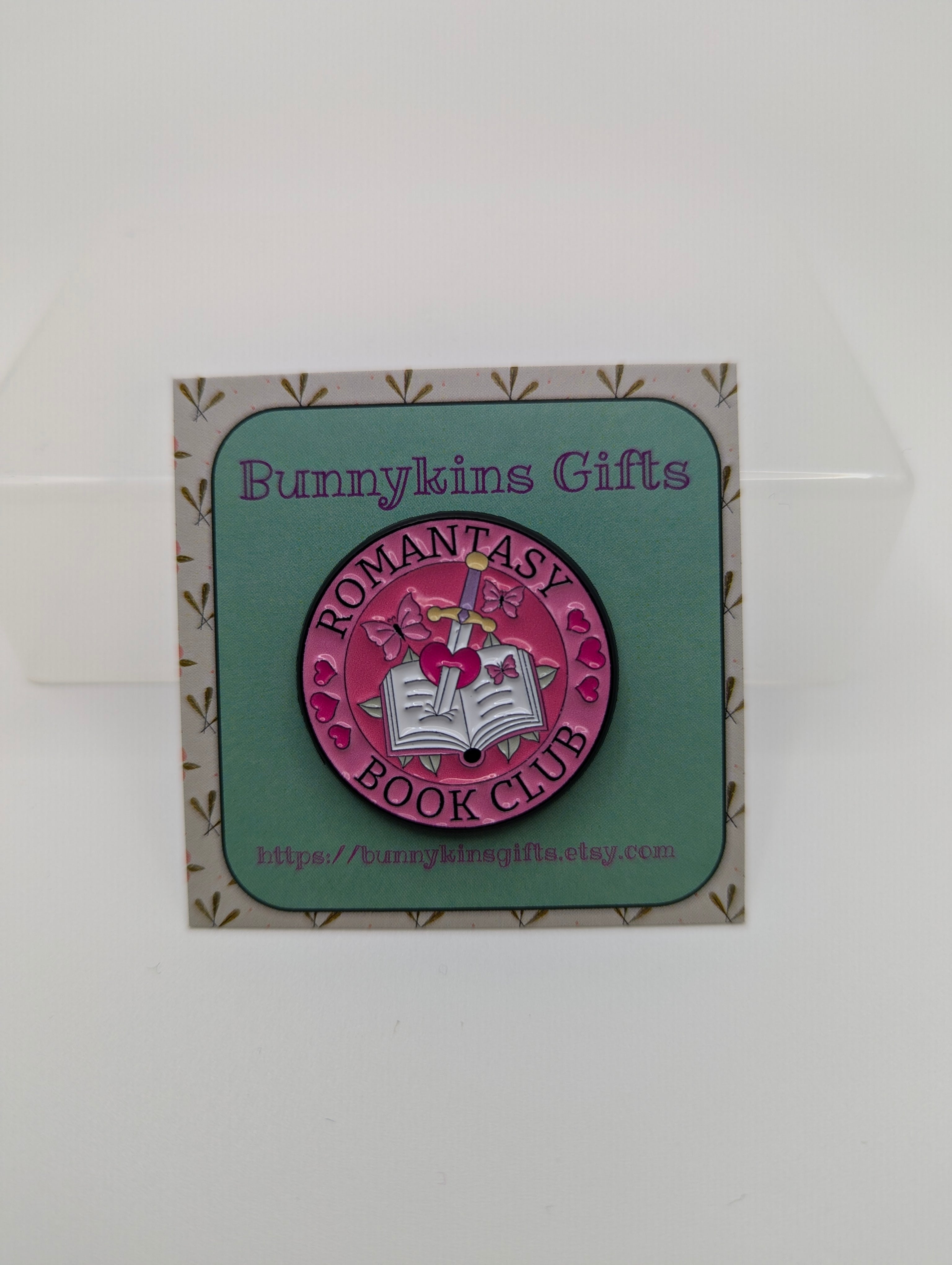Romantasy Book Club Enamel Pin Badge