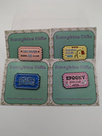 Read All Night Book Club Enamel Pin Badge