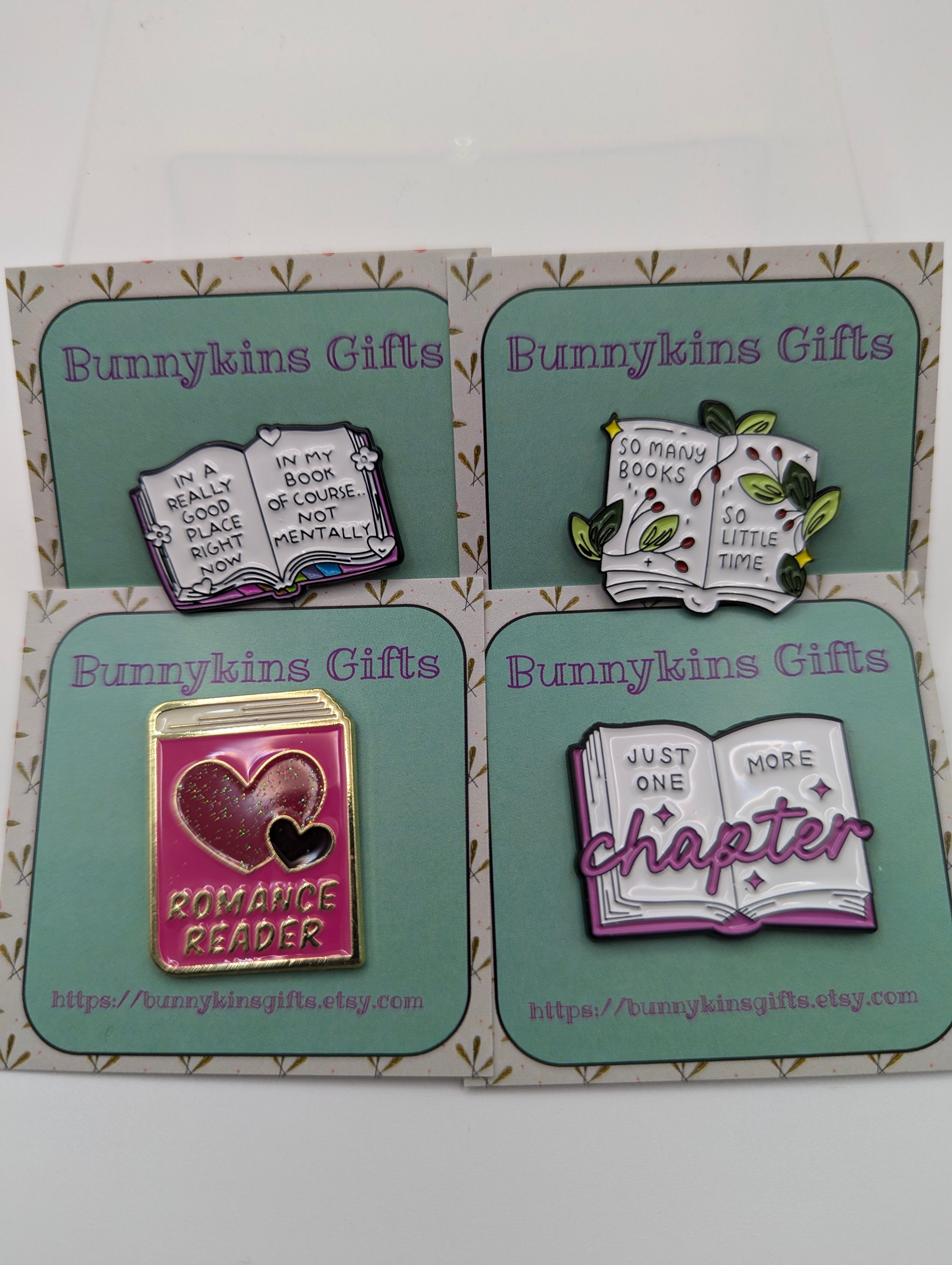 One More Chapter Enamel Pin Badge