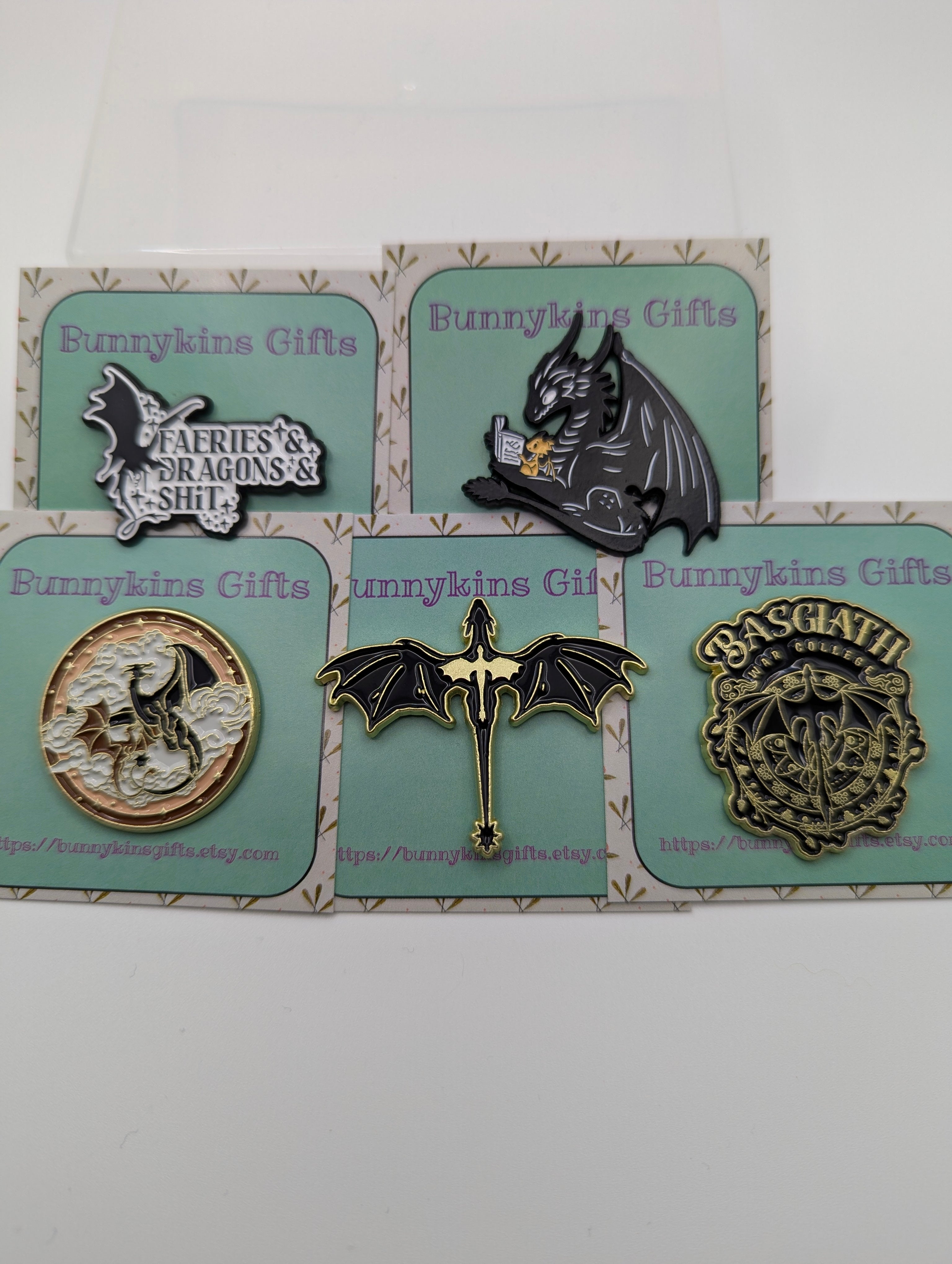 Basgiath College Enamel Pin Badge