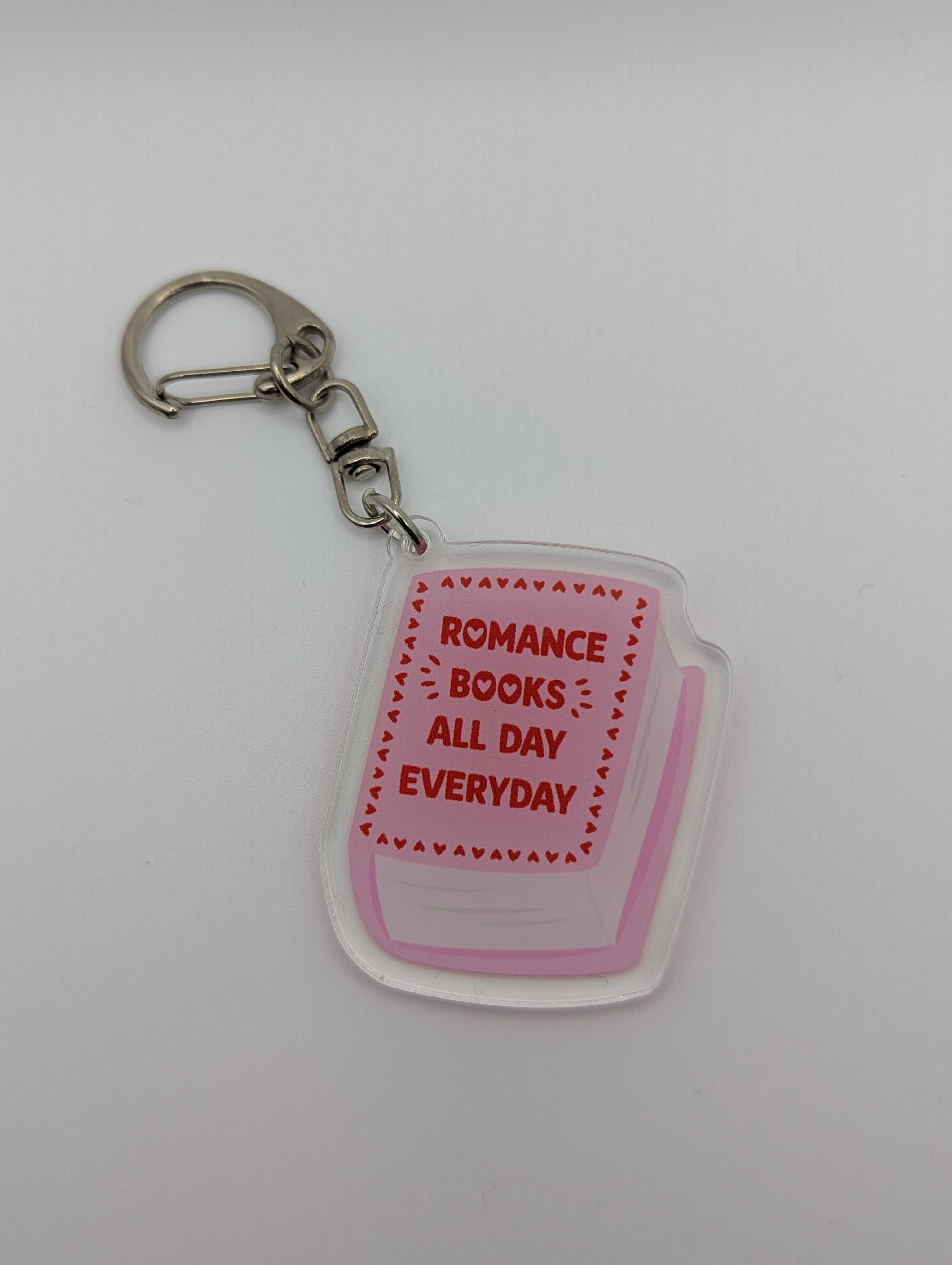 Romance Books Keychain