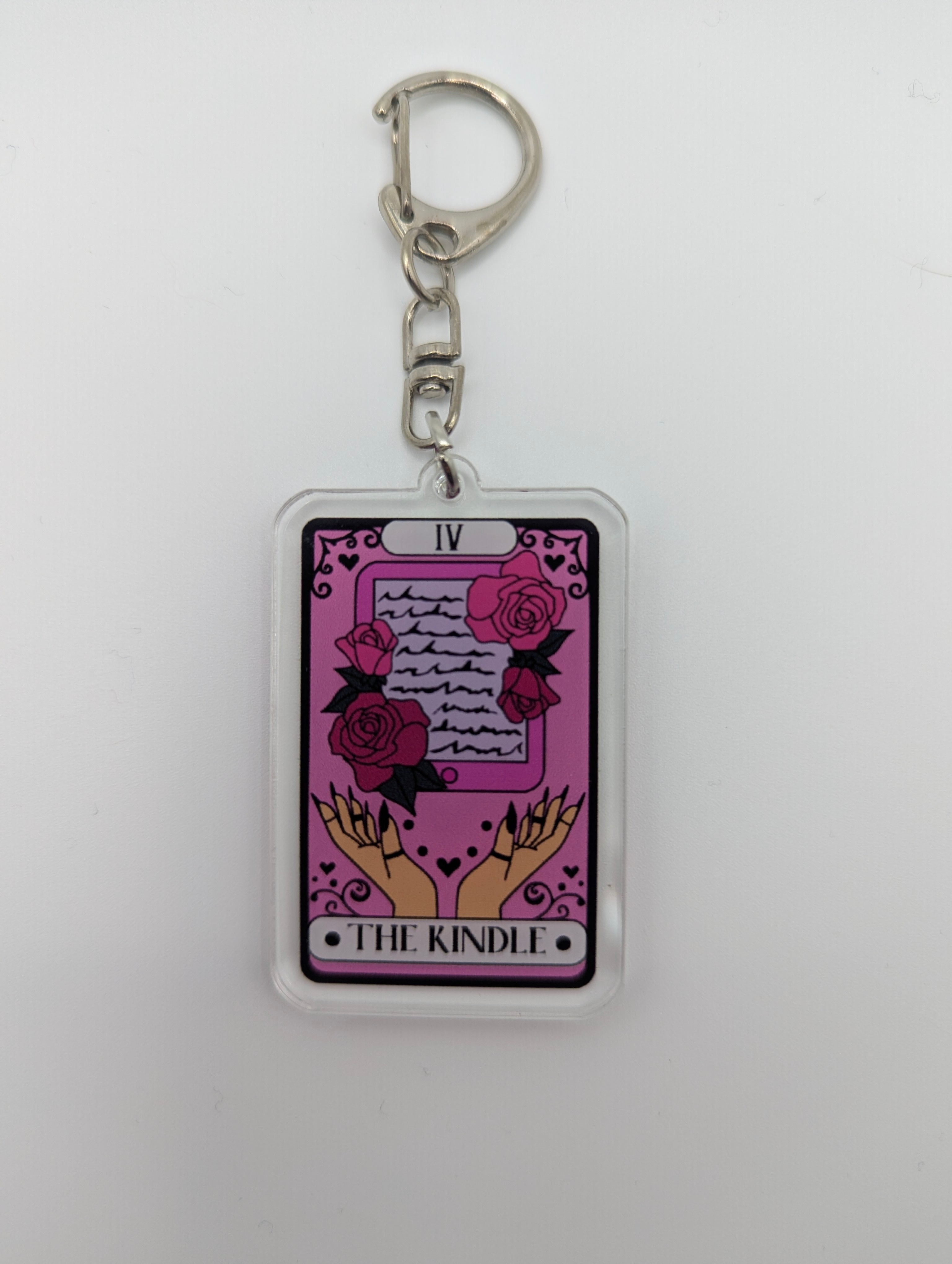 The Kindle Tarot Card Keychain