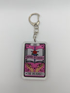 The Reader Tarot Card Keychain