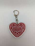 Hopeless Romantic Keychain
