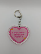 Emotional Support Kindle Keychain
