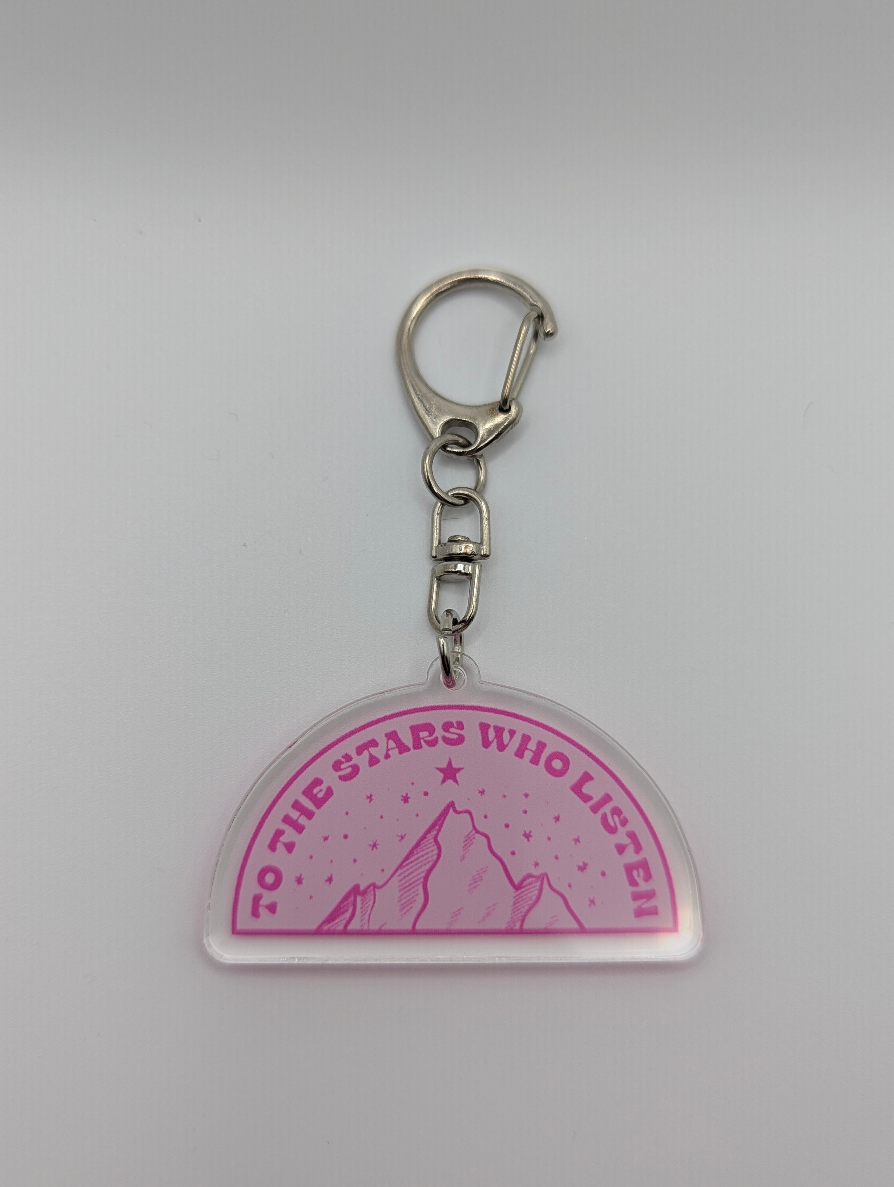 To The Stars Who Listen Keychain