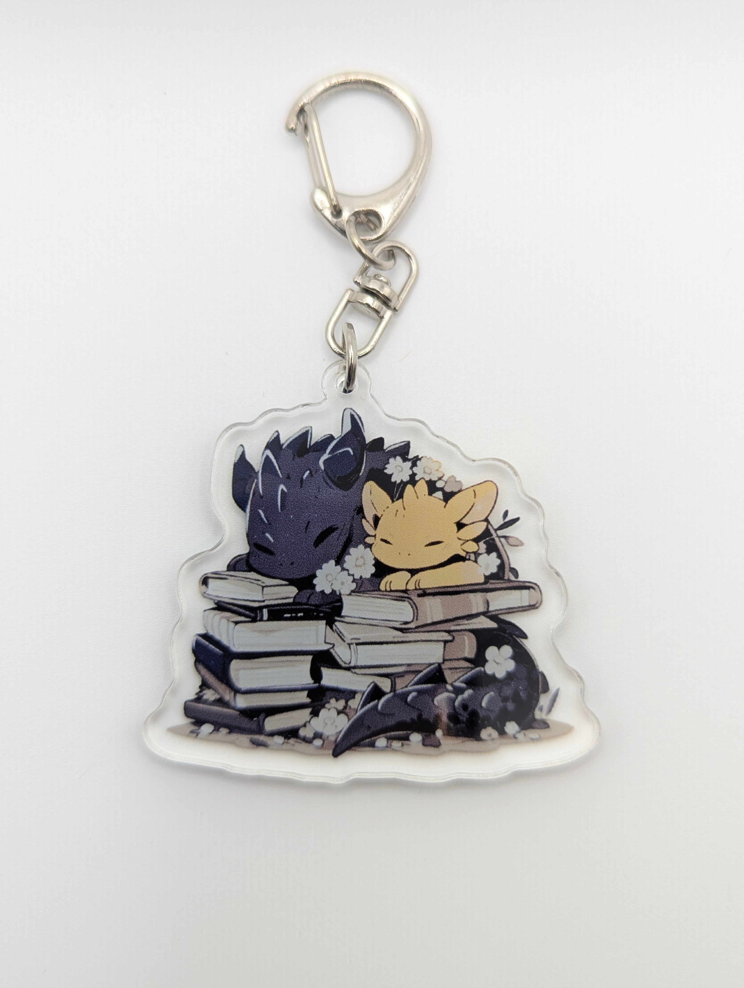 Dragon Duo Keychain