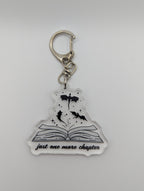Just One More Chapter Dragon Keychain