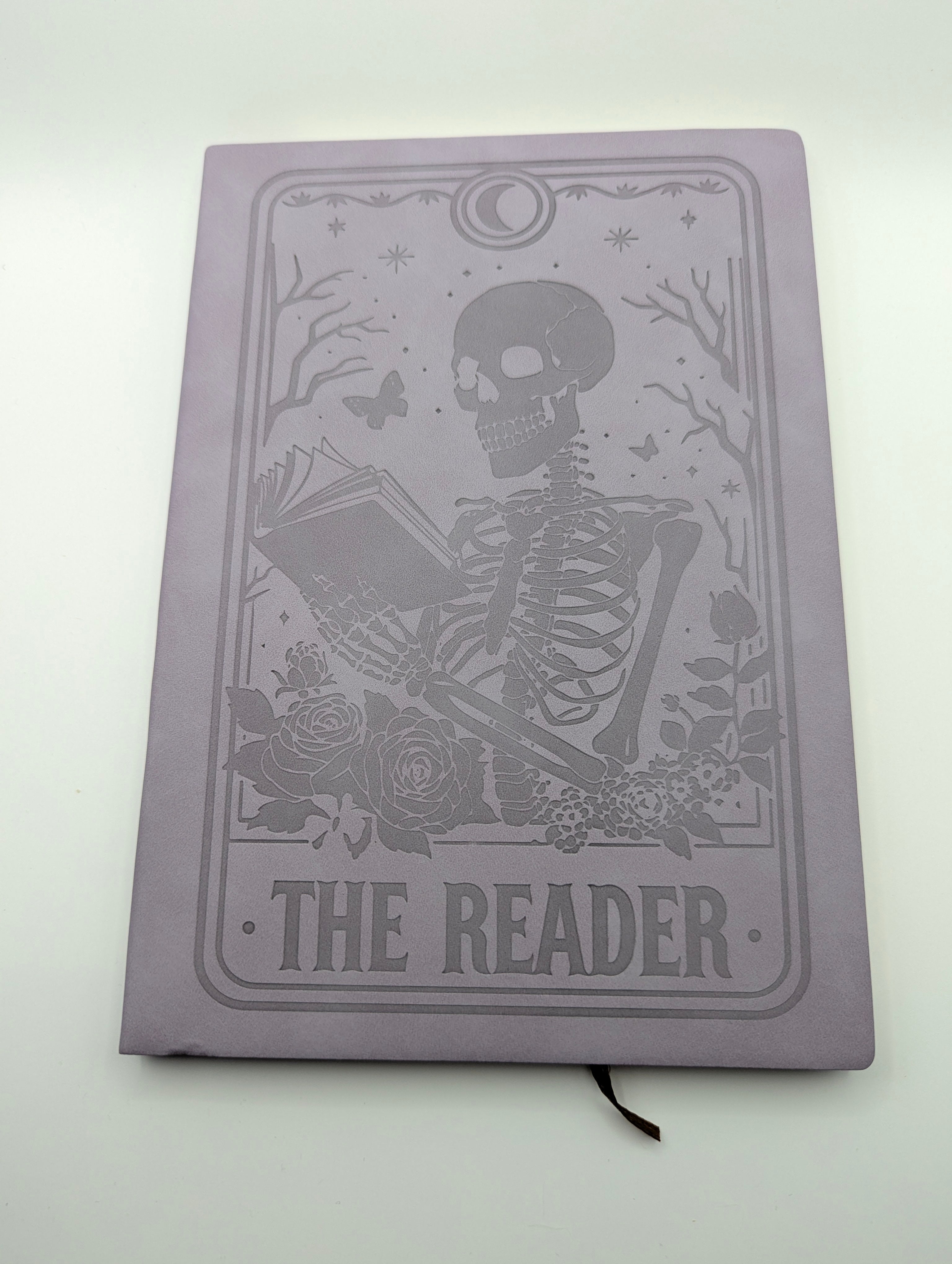 Purple Themed Notebook & Bookmark Set