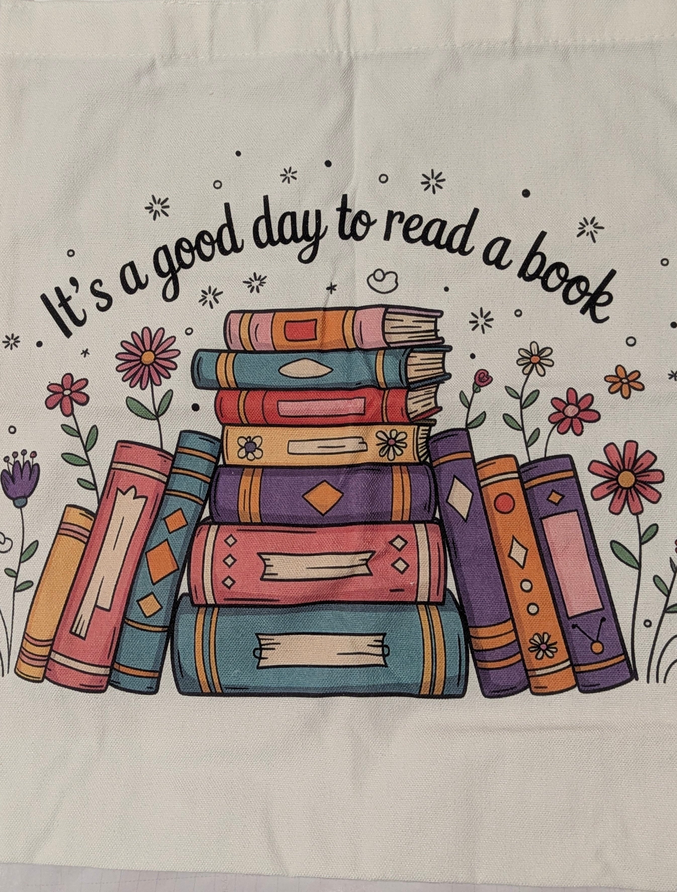 Good Day to Read a Book Tote Bag