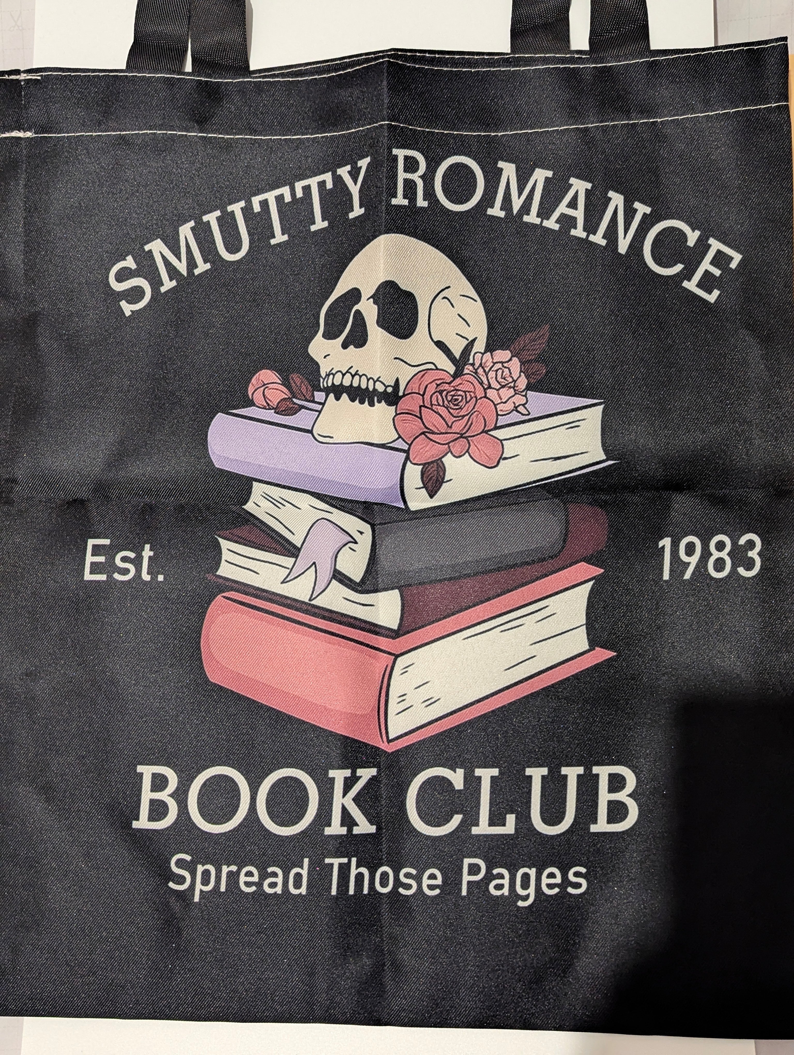 Smutty Romance Book Club Tote Bag
