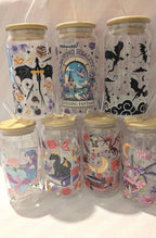 Leaving Reality Glass Drinks Tumbler - Bookish Fantasy Themed Glass Cup