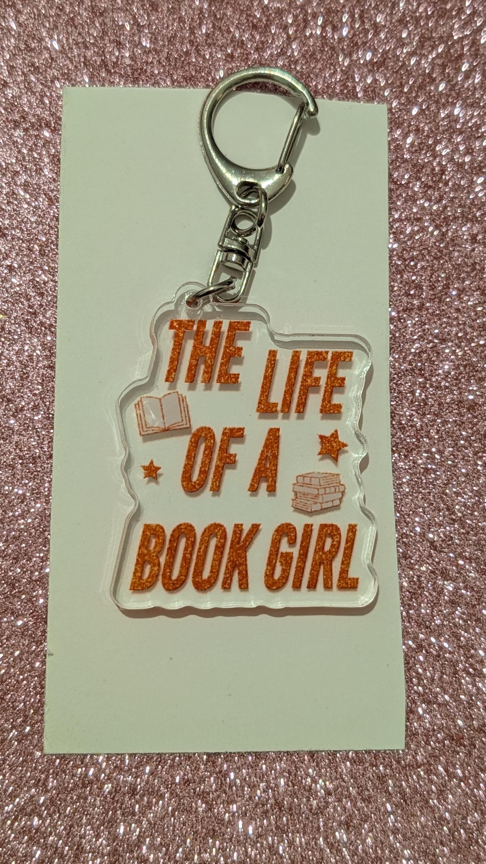 Book Girl Bookmark & Keyring Set - Life of a Bookgirl