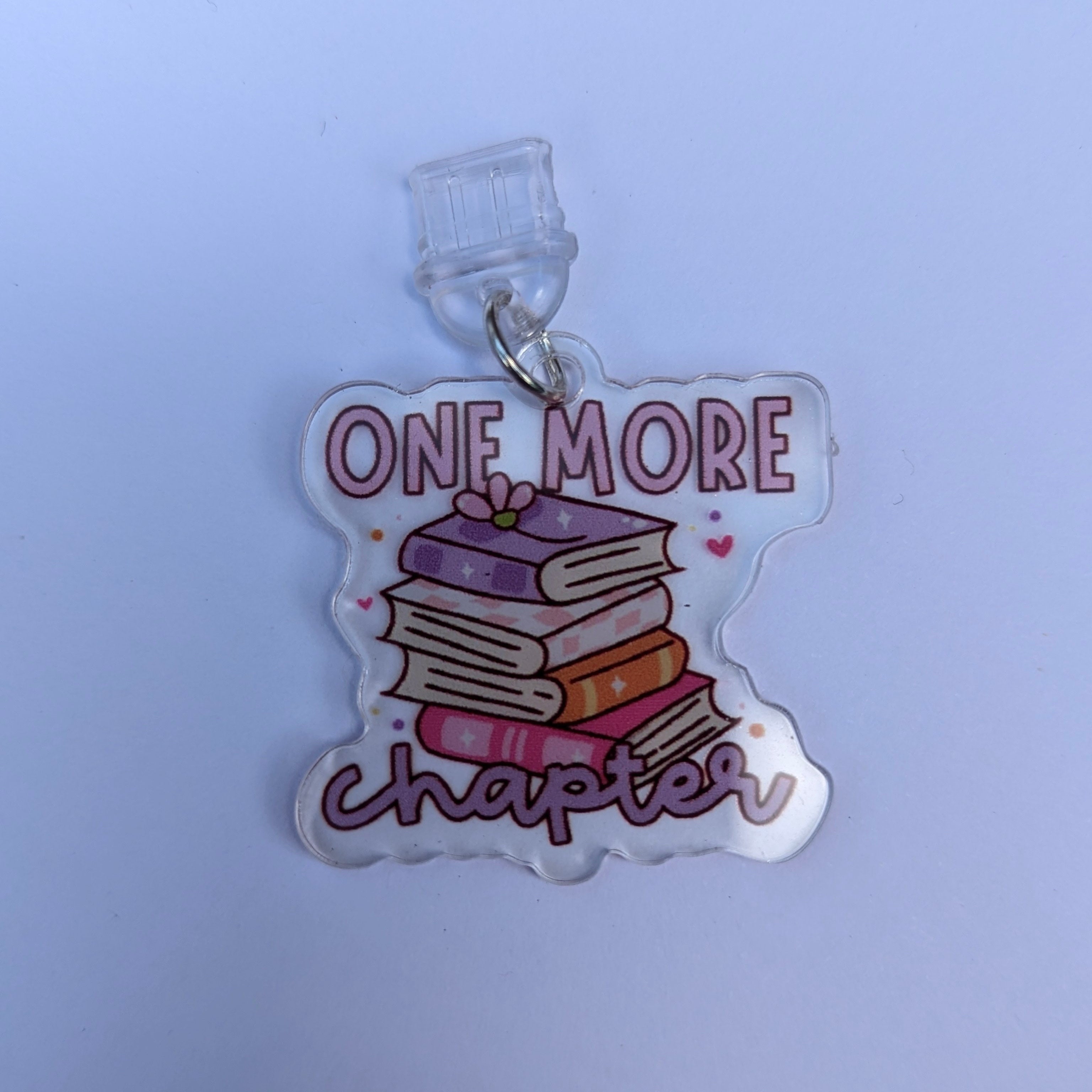 One More Chapter Kindle Charm for USB-C Port - Decorate your E-Readers or Phone