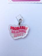 Probably Reading Smut Kindle Charm for USB-C Port - Decorate your E-Readers or Phone