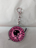Hockey Romance Book Club Keychain
