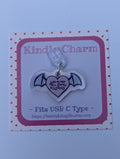Tall, Dark & Illyrian Kindle Charm for USB-C Port - Decorate your E-Readers or Phone