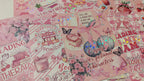 Kindle Inserts Mystery Pack - Pink Bookish Themed
