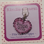 Deluxe Bookish Girlie Kindle Charm for USB-C Port - Decorate your E-Readers or Phone