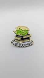 Lost in Fantasy Dragon Enamel Pin Badge