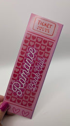 Romance Book Club Bookmark